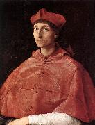 RAFFAELLO Sanzio Portrait of a Cardinal oil on canvas